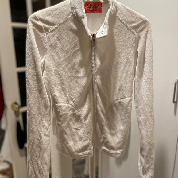 Juicy Couture White Sweater - Picture 2 of 3